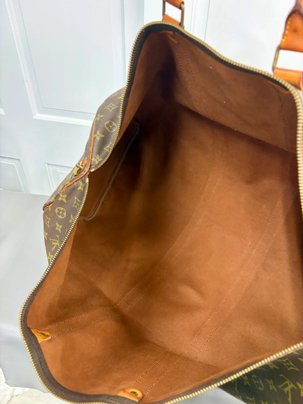 Louis Vuitton Vintage Keepall 60 Monogram Canvas